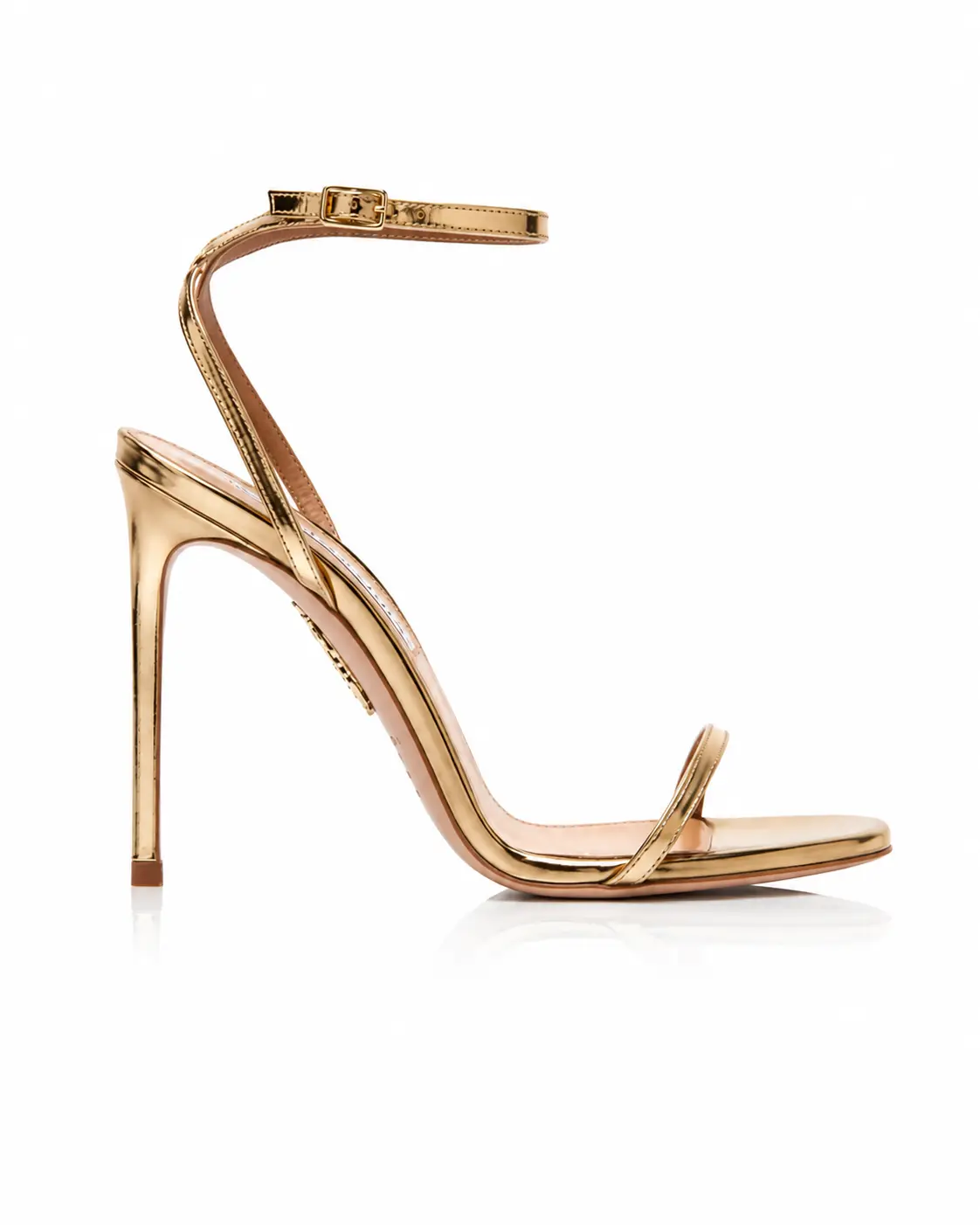 Elegant Gold Heels — alternate view